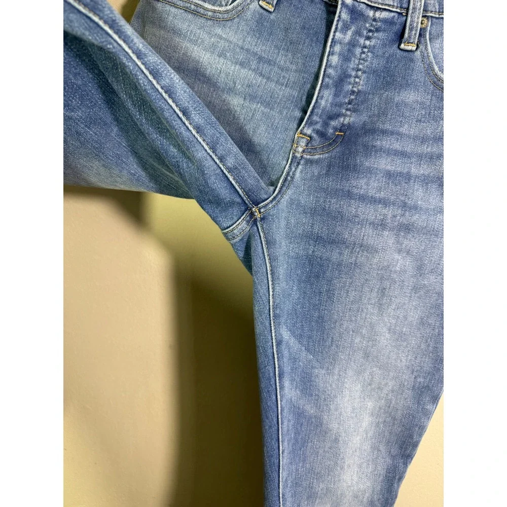 Lucky Brand Women's Bridgette High Rise Skinny Jeans Medium Wash Size 29/8 Boho